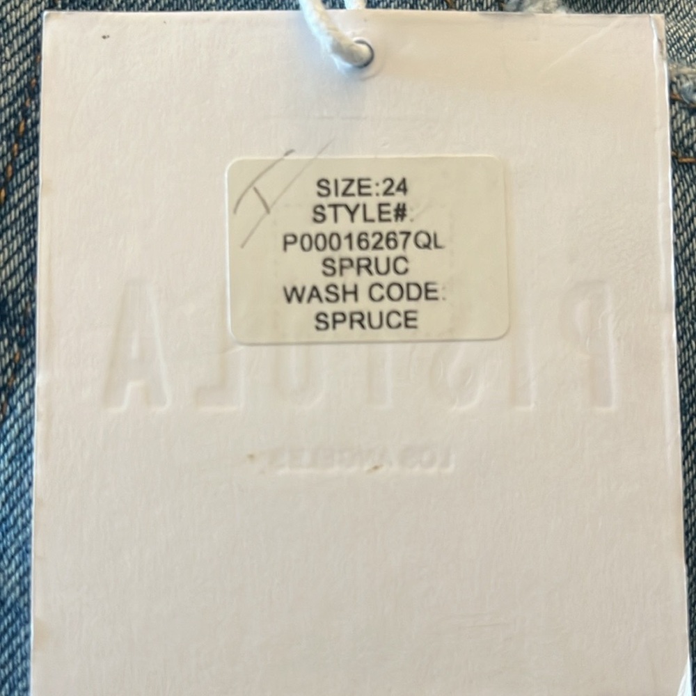 Pistola Dana High Rise Boot in Spruce Slightly Distressed Wonen’s Jeans sz24 NWT - Picture 8 of 14